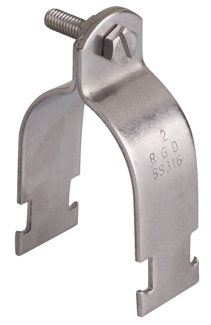 CL15SS.png ABRAZADERA STRUT RIGID ACERO 1/2" SS316 - Imagen 1
