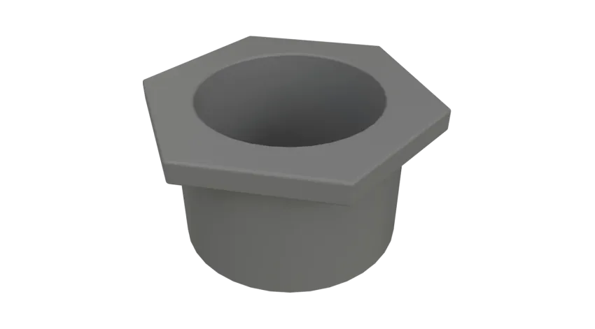 CP-063108.webp REDUCCION BUSHING PVC SCH40 Ø2"X1" - Imagen 1
