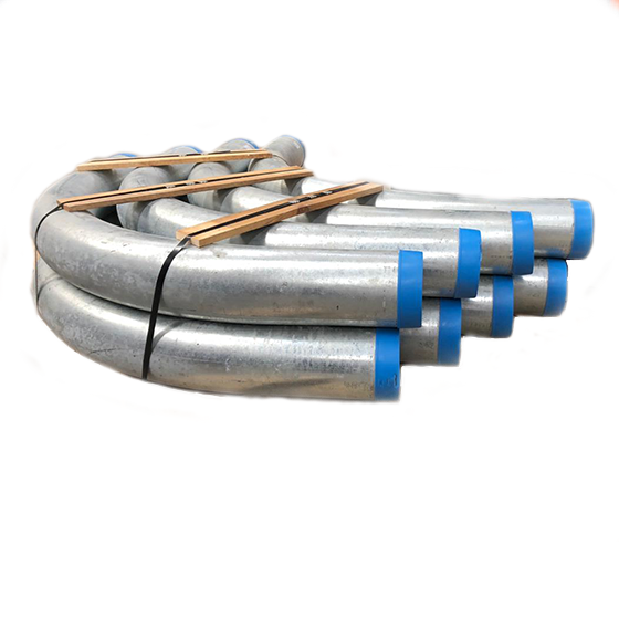 RSCE90100U-1079.png CURVA CONDUIT RGS 4"X90° RADIO ESPECIAL: 1079mm - Imagen 1