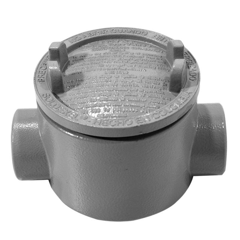 S7-GUAC300.jpg CAJA REDONDA TIPO GUAC AL. 3" COVER Ø5'' NEMA 7, CL1 DIV1&2 - Imagen 1